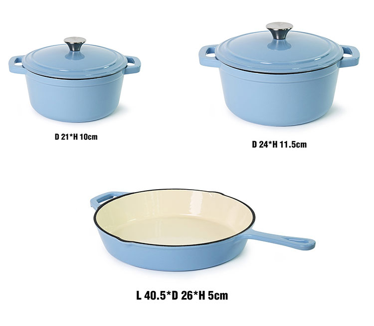 enamel cast iron cook casseroles