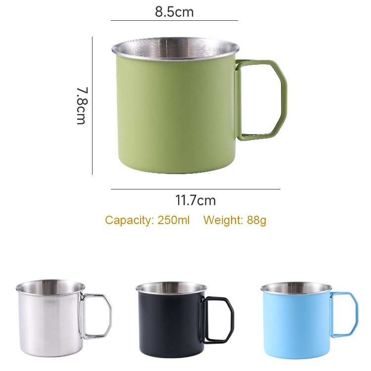 wholesale coffee cups with folded handle