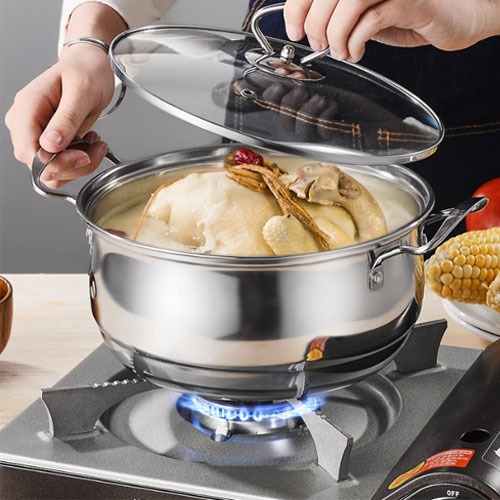 Stainless Steel Casserole Pan Set