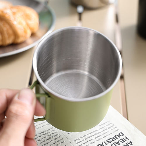outdoor coffee cups with folded handle