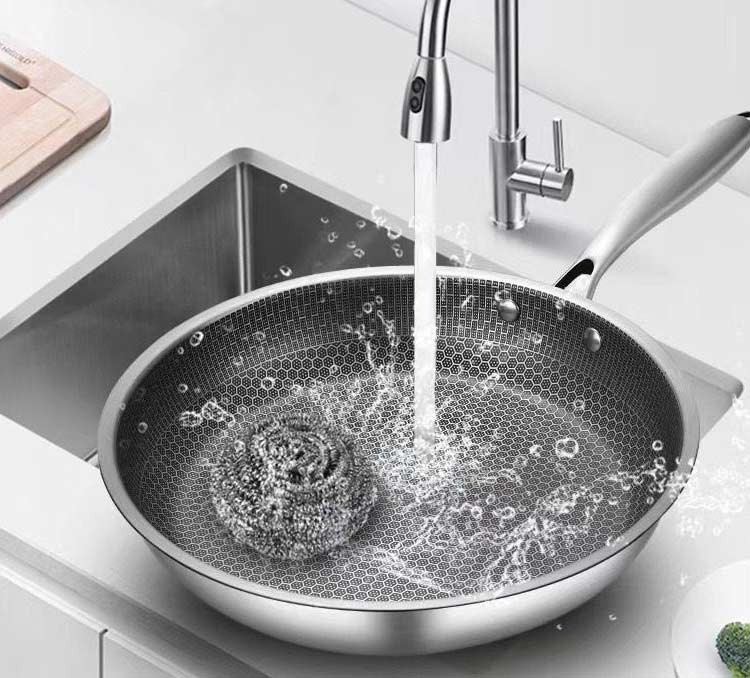 honeycomb stainless steel skillet price