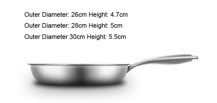 stainless steel frying skillet supplier