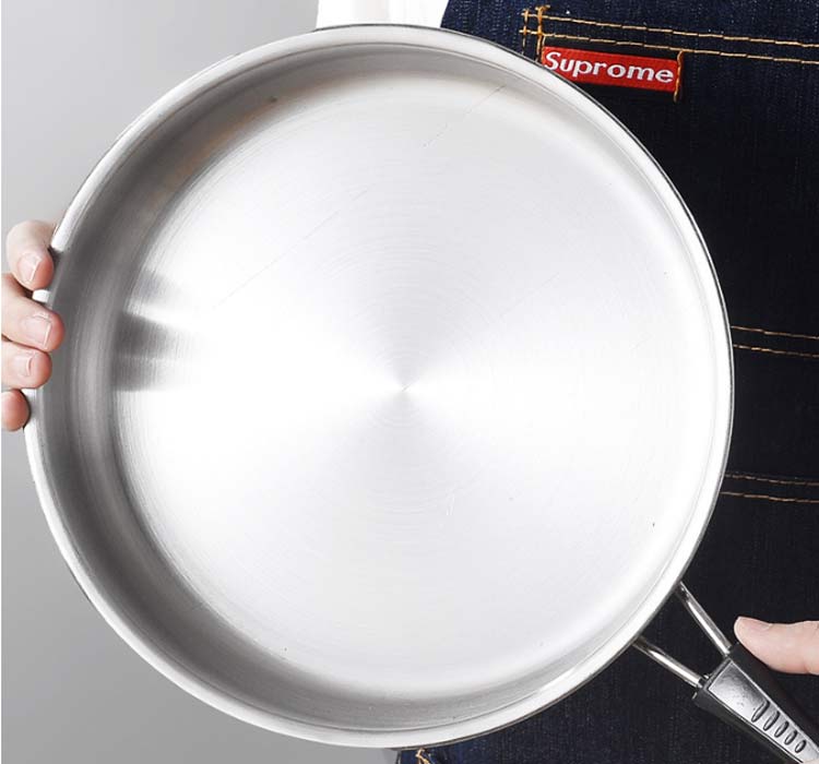 24cm stainless steel frying pan wholesale