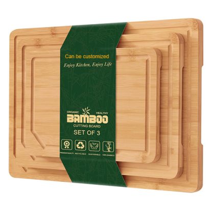 Heavy duty bamboo chopping boards