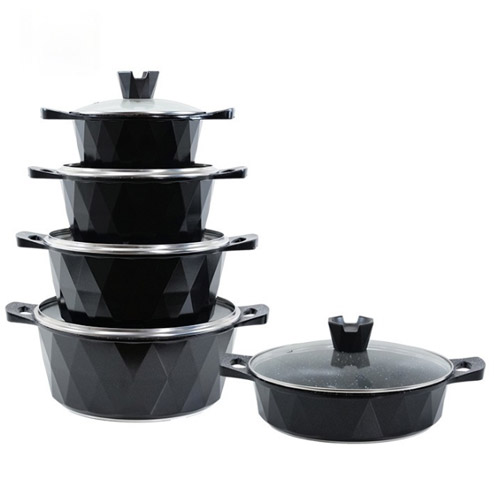 oven-safe aluminum cooking pots