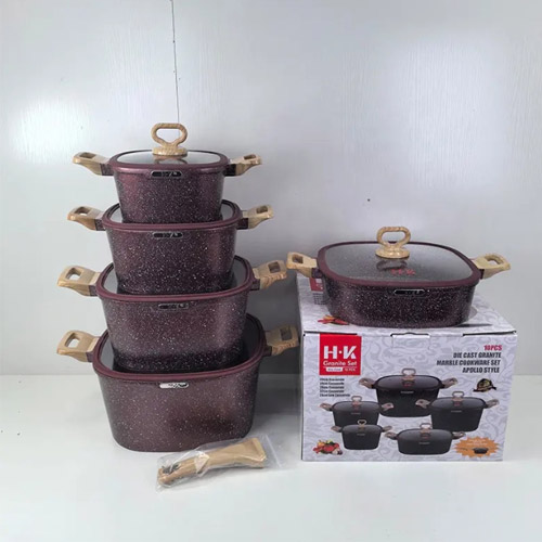 10 Pieces Cooking Pot Cookware