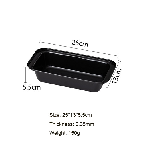 Non-stick carbon steel bakeware