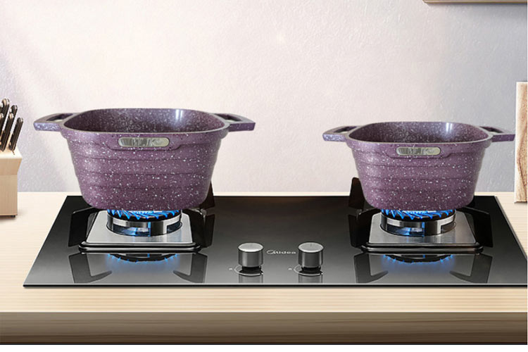 induction compatible cooking casserole pot
