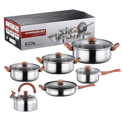 wholesale stainless steel pots and pans