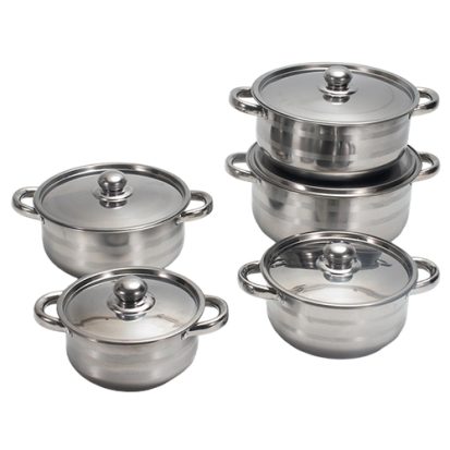 stainless steel casserole pots for sale