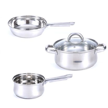 stainless steel pots and pans for sale