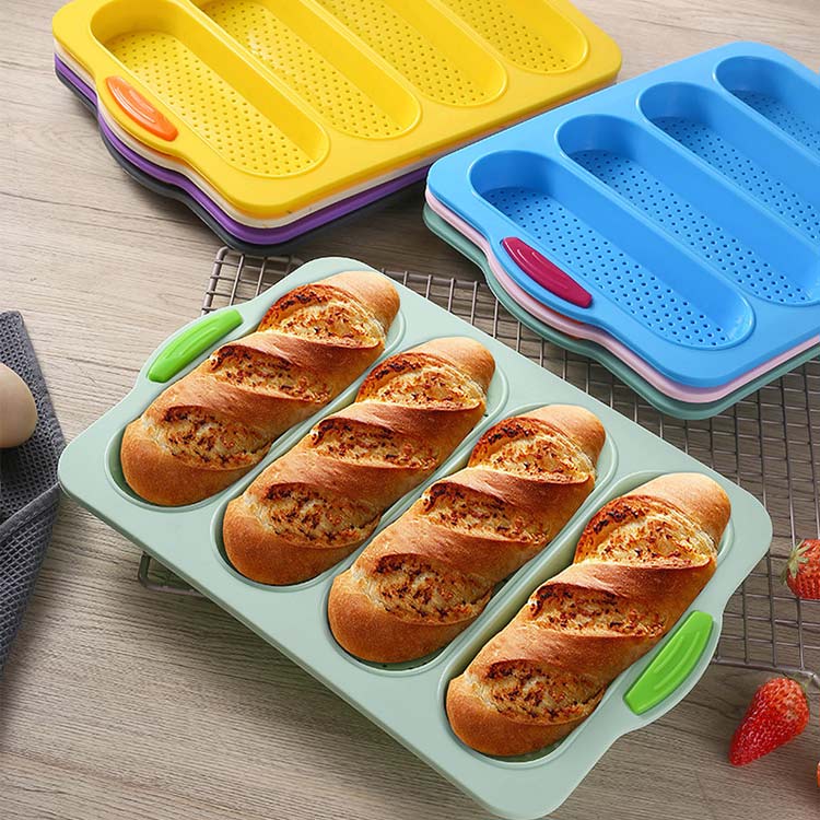 Custom silicone bread pan mold