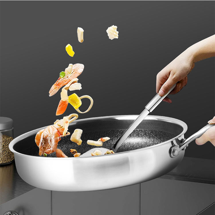 Wholesale stainless steel sauté pans
