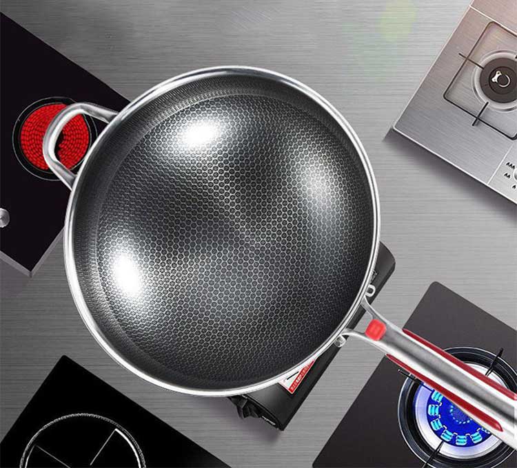 Custom logo wholesale fry pans