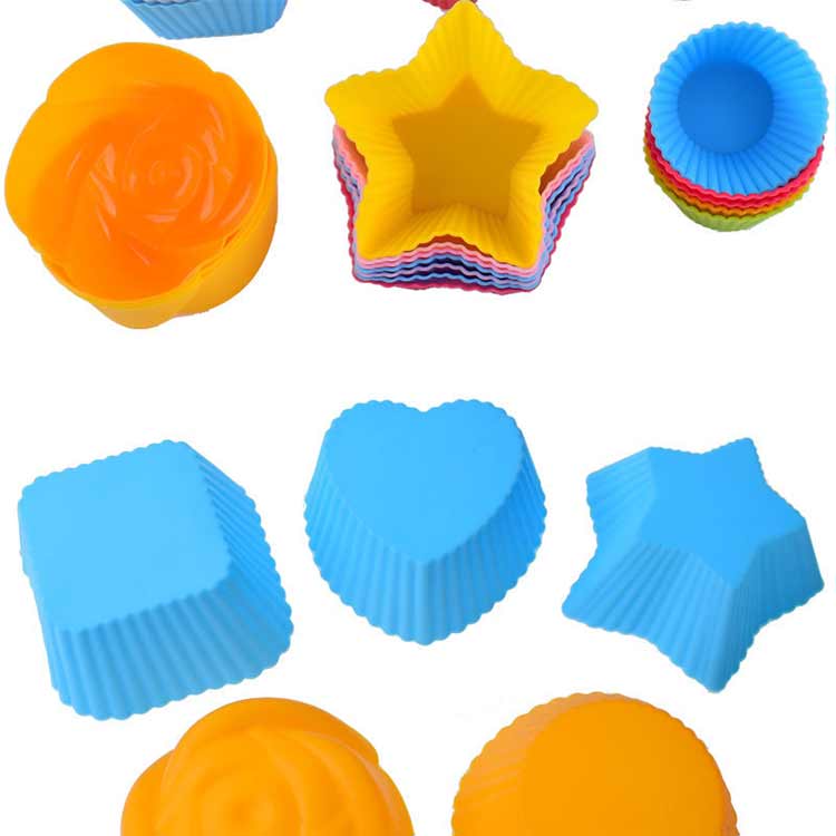 non-stick Silicone muffin cups for sale