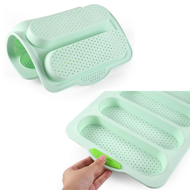 Silicone 4 slots bread mold bulk