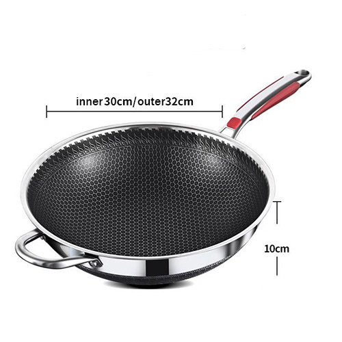 Bulk 316 stainless steel cookware
