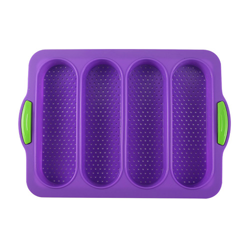 Non-stick silicone loaf pan