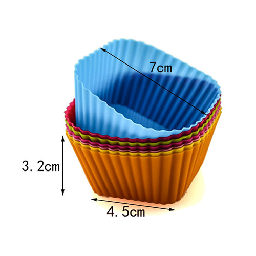Silicone muffin cups nonstick