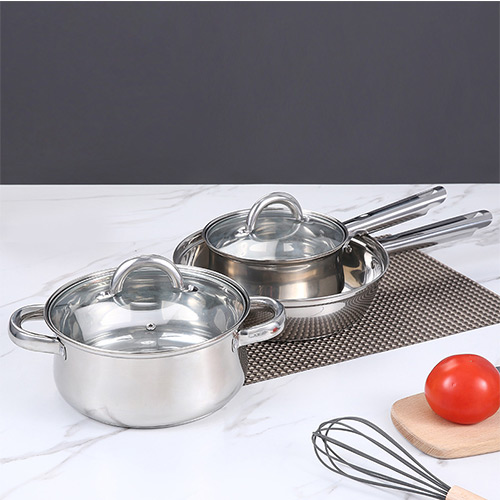thickened stainless steel casserole pot