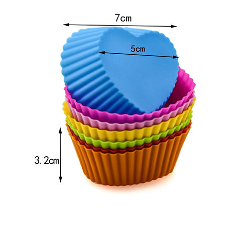 Reusable cupcake liners silicone
