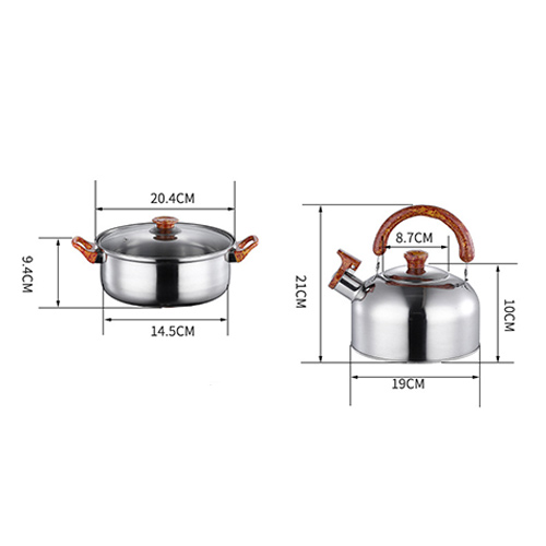 stainless steel casserole pot
