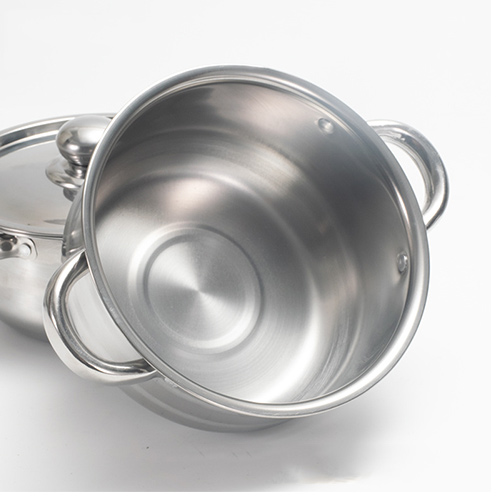 stainless steel round pot for sale