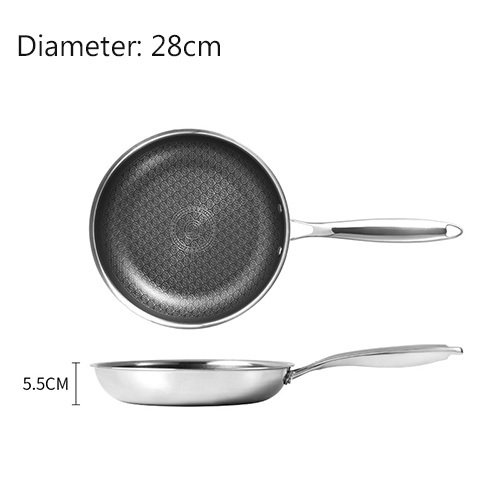 Bulk stainless steel catering cookware