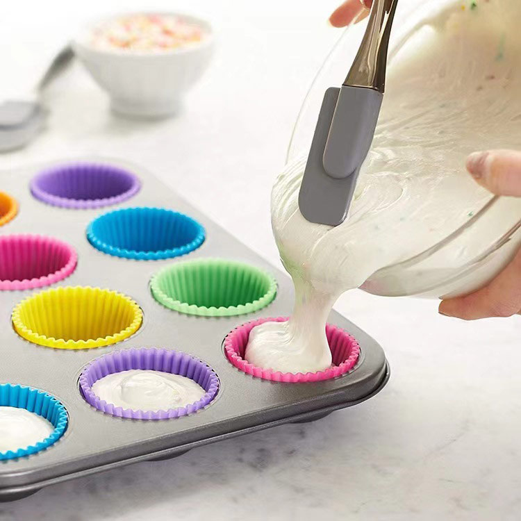 durable silicone baking cups wholesale