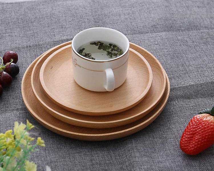custom wood table plates wholesale