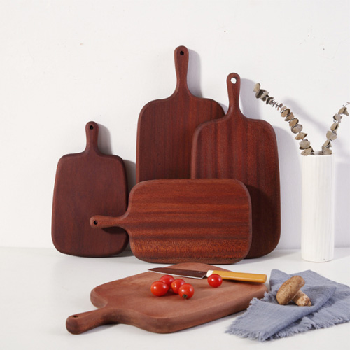 Wood Cutting Board with Handle