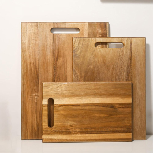 cutting board with business logo