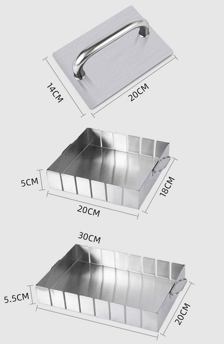 Stainless Steel Nougat Baking Pan