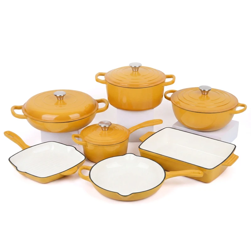 enameled cookware set