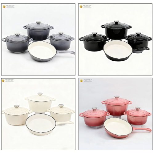 coated cast iron cookware bulk