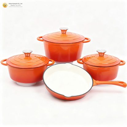 4-Piece Cast Iron Cookware Set