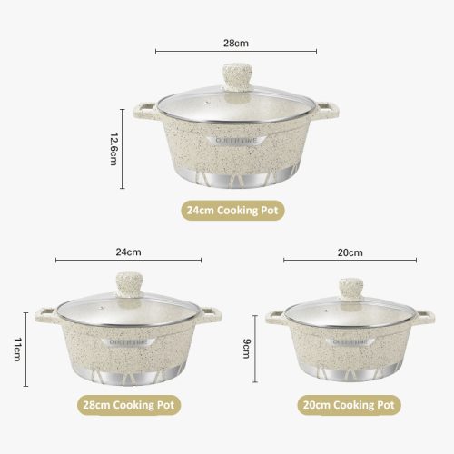 carote granite cookware