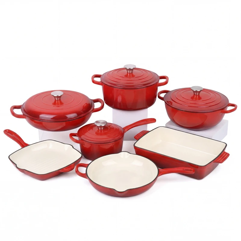 non stick enamel cookware