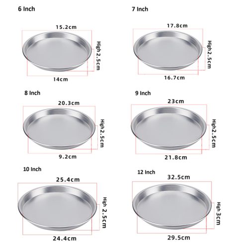 Aluminium Bakeware Pizza Pan