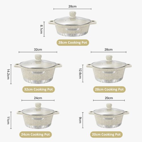 granite cookware set